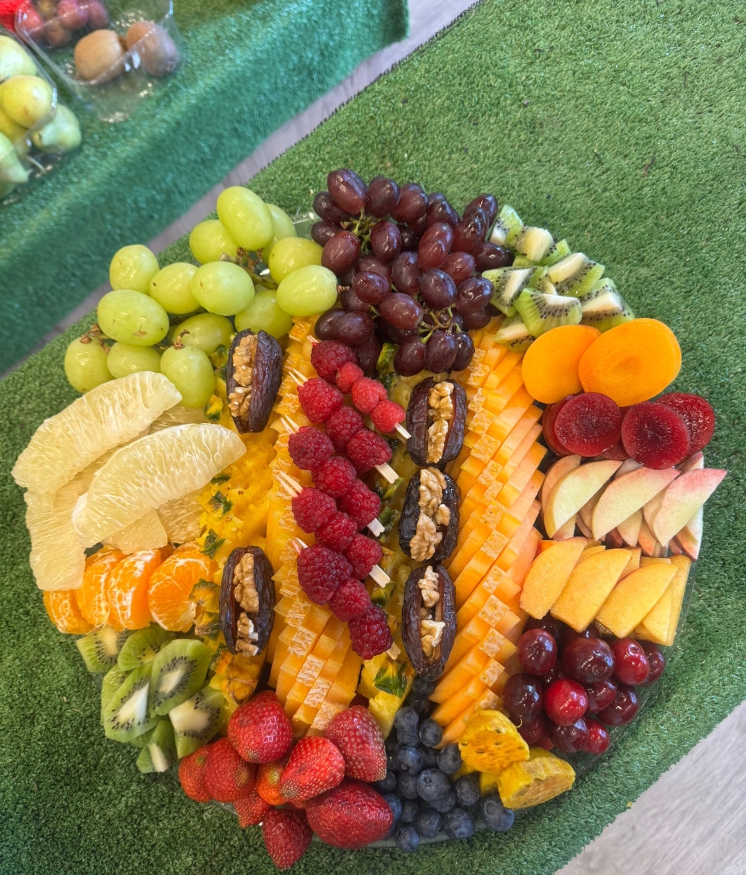 מגש באבי אקזוטי קוטר 40