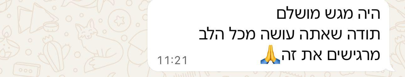 ביקורת מלקוח 7
